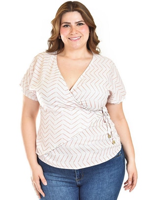 Blusa manga corta para mujer 1