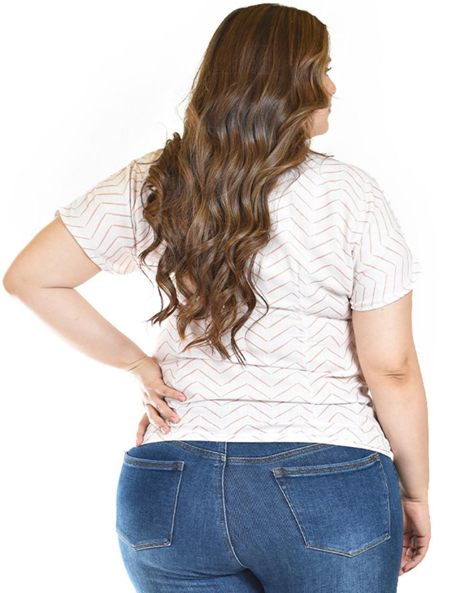 Blusa manga corta para mujer 8