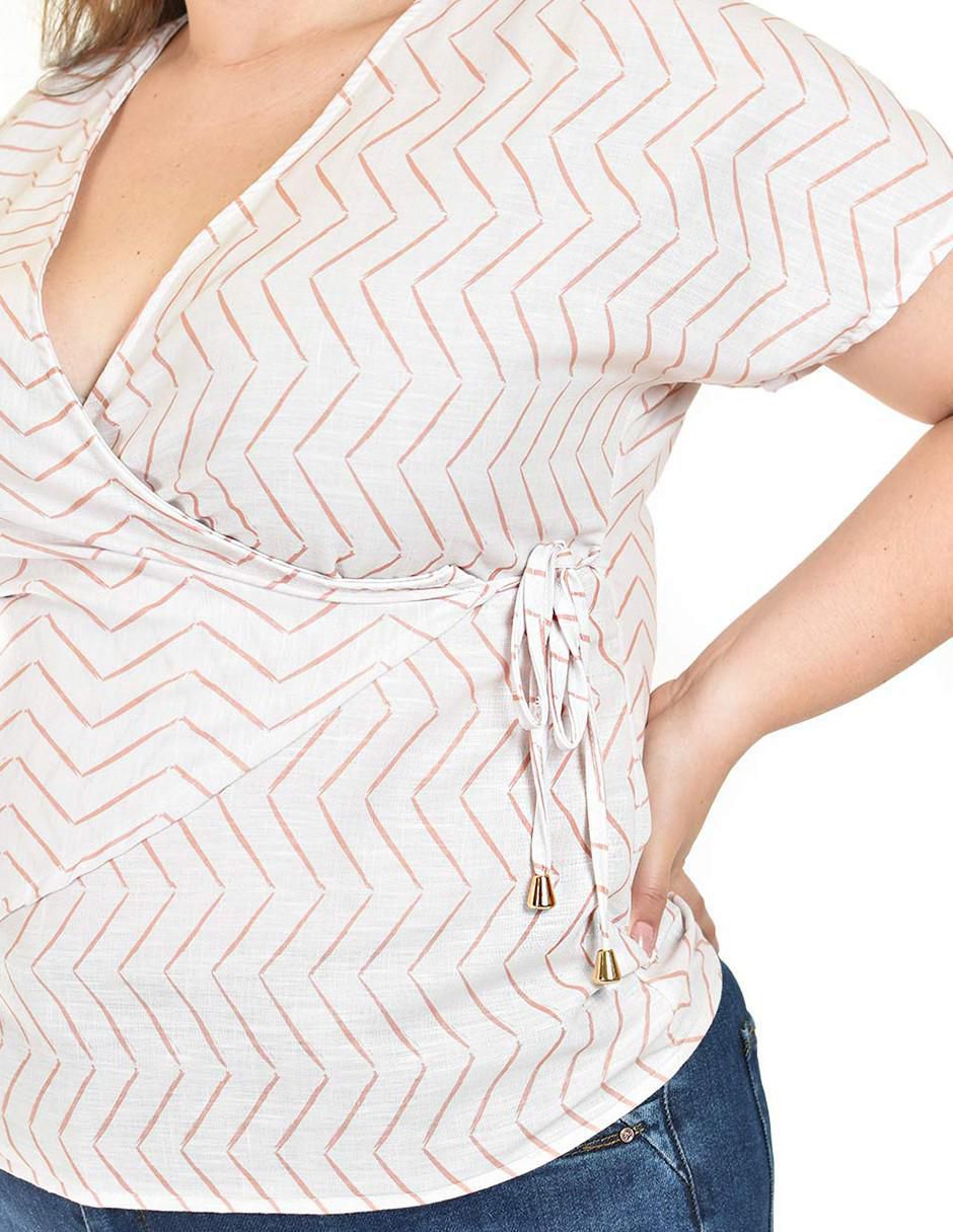 Blusa manga corta para mujer 9