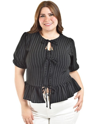 Blusa manga corta para mujer 1