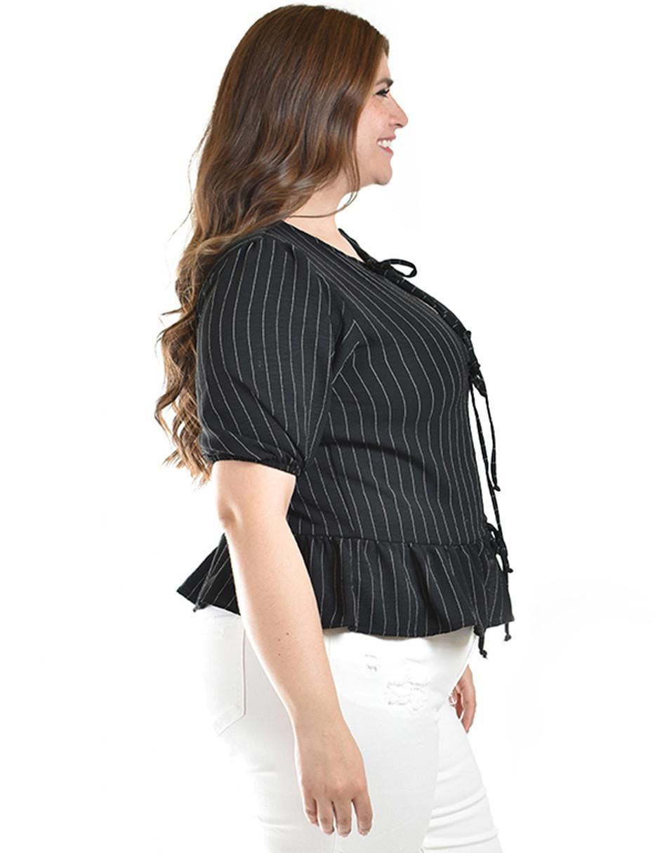 Blusa manga corta para mujer 7