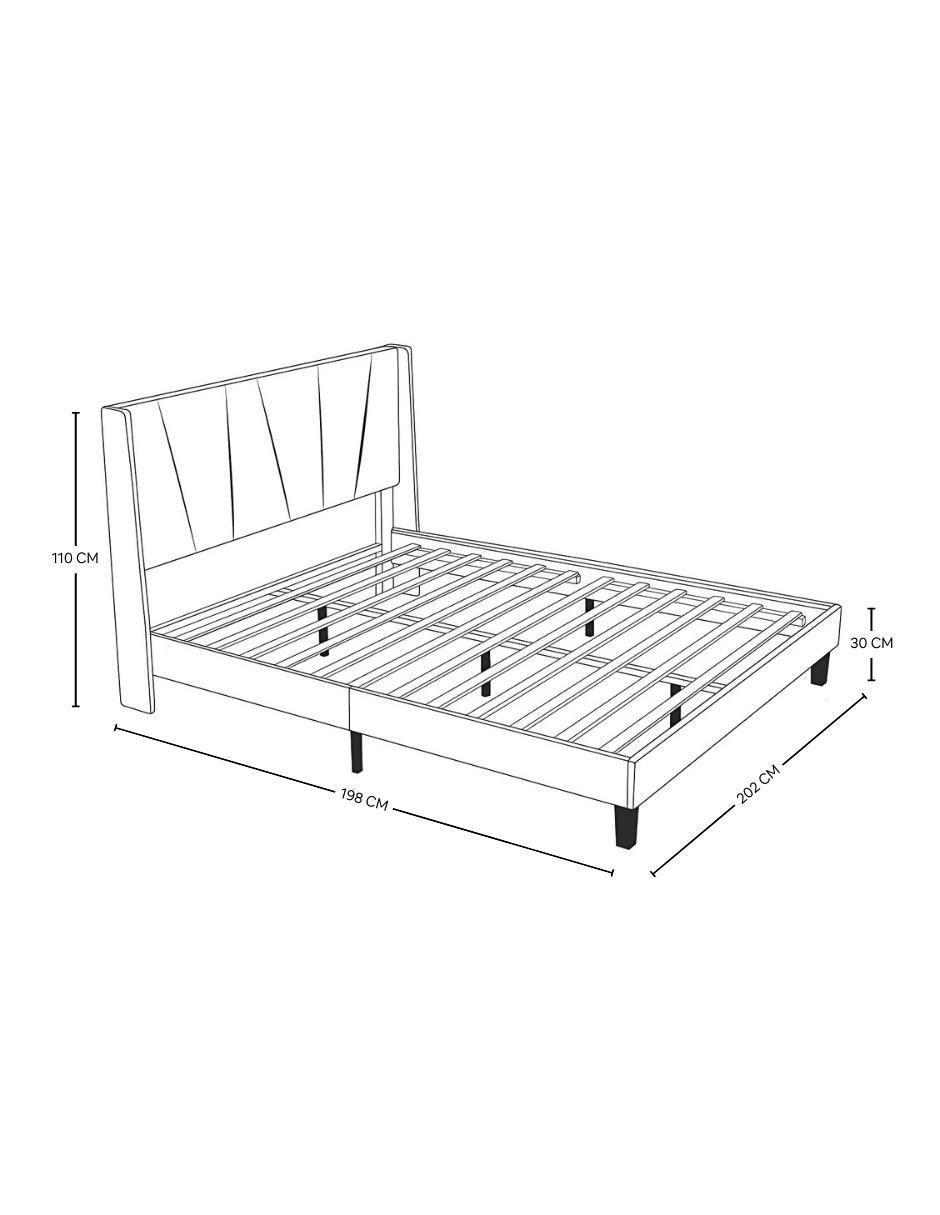 Cama Cambridge Easy Living de mdf