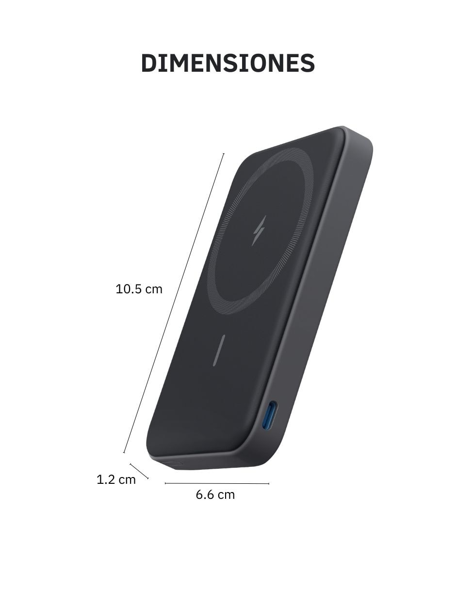 Batería portátil 5000 mAh MagGo 9