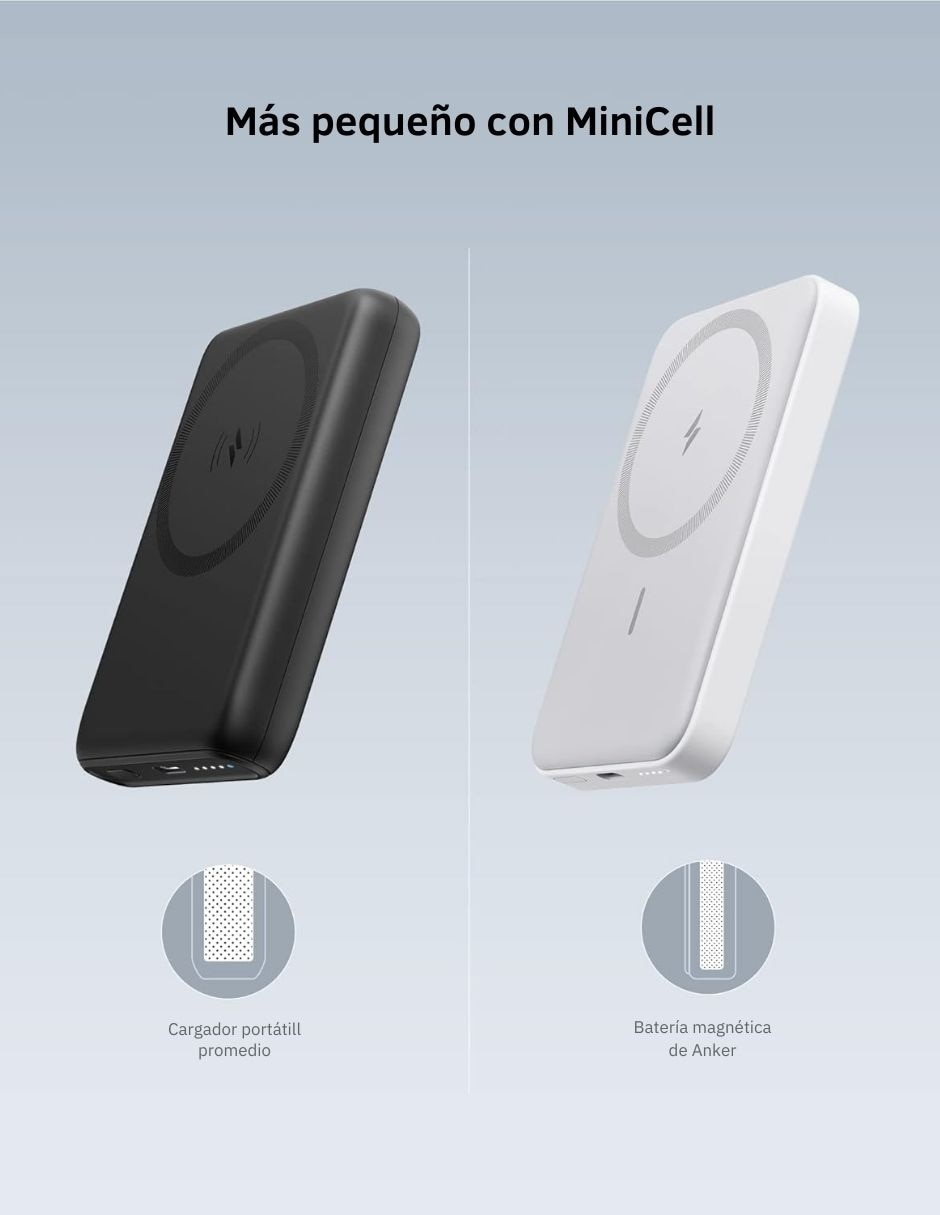 Batería portátil 5000 mAh MagGo 8