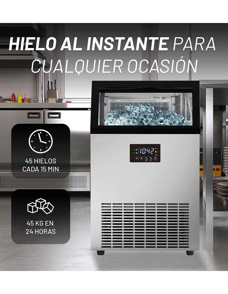 MÁQ P/HIELO ICE , PLATEADO 2