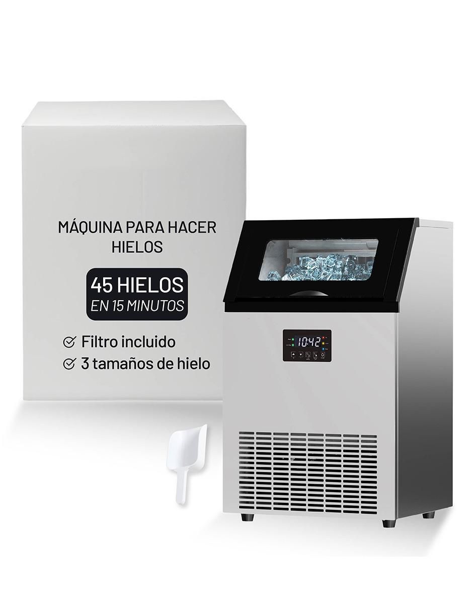 MÁQ P/HIELO ICE , PLATEADO