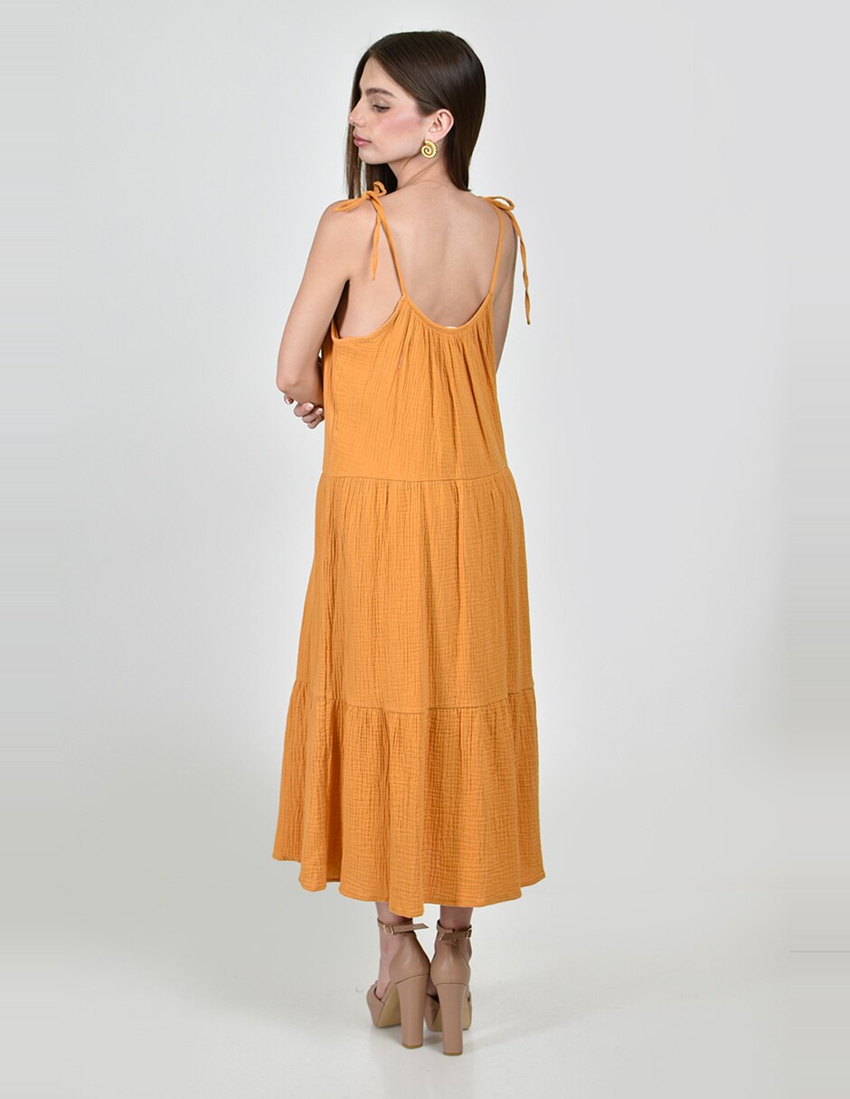 Vestido midi casual para mujer 9