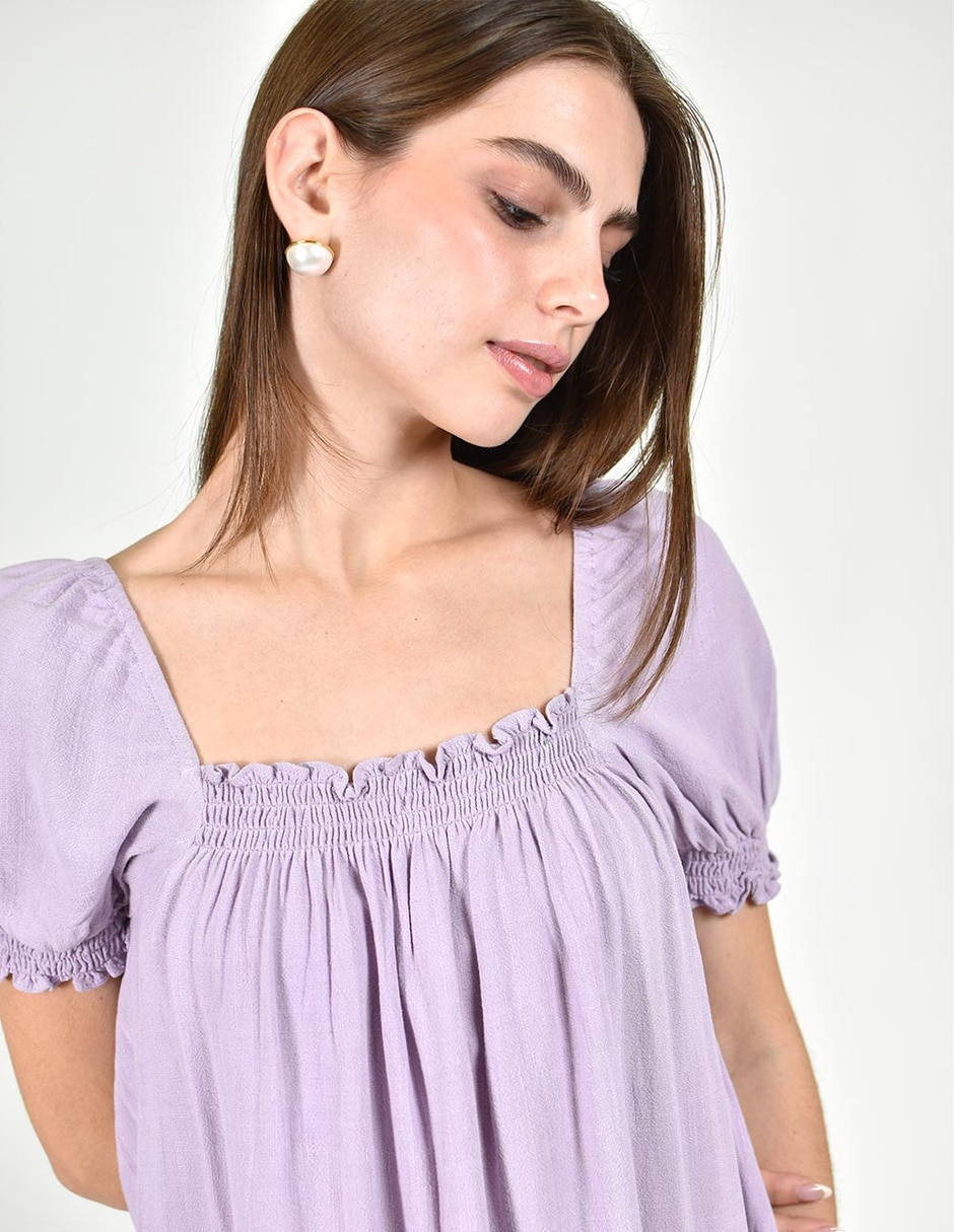 Vestido corto casual para mujer 3