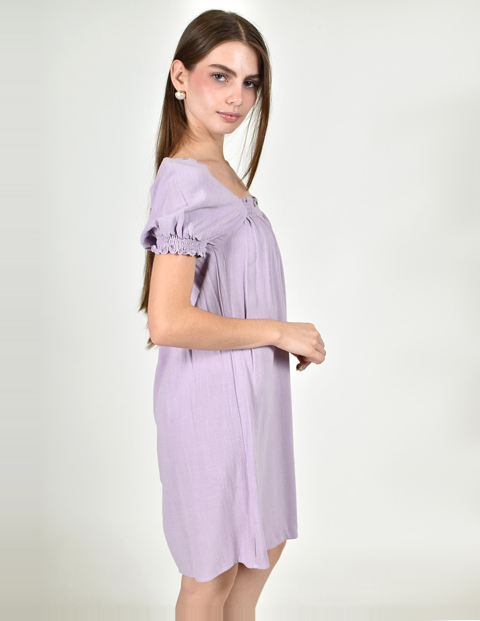 Vestido corto casual para mujer 4