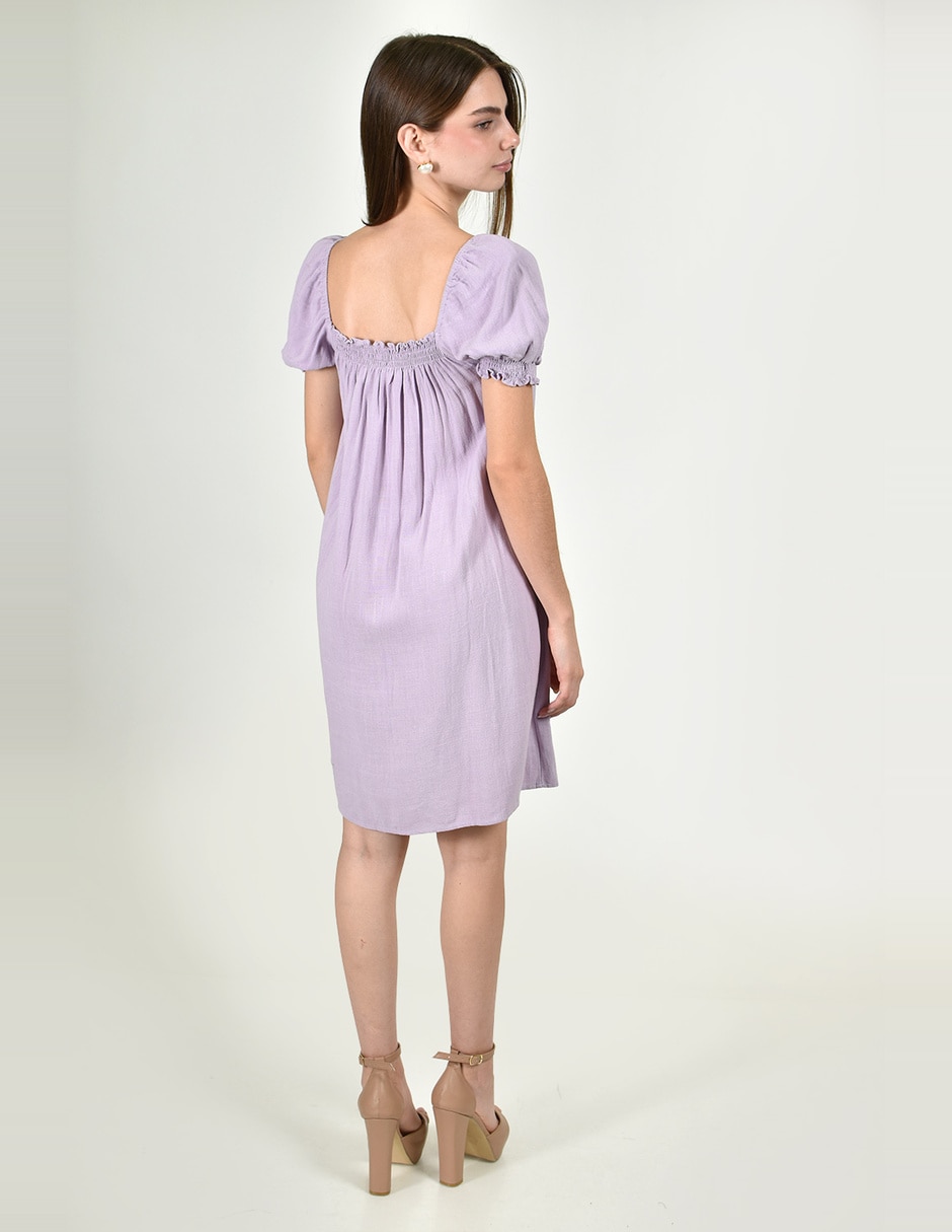 Vestido corto casual para mujer 5