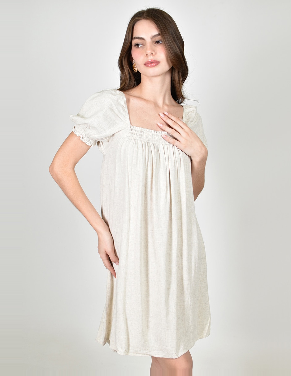 Vestido corto casual para mujer