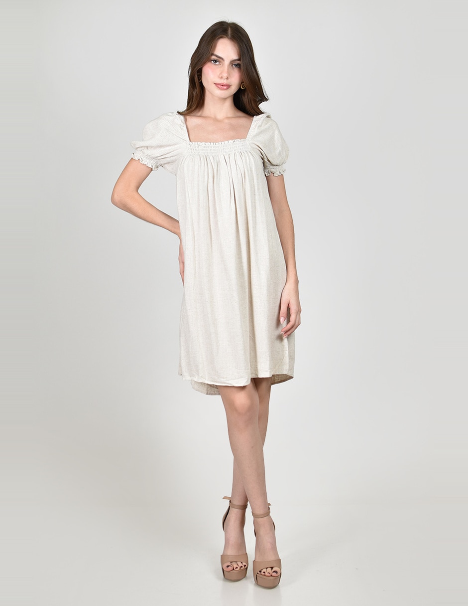 Vestido corto casual roman fashion para mujer