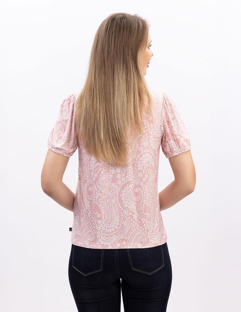 Blusa manga corta para mujer 6