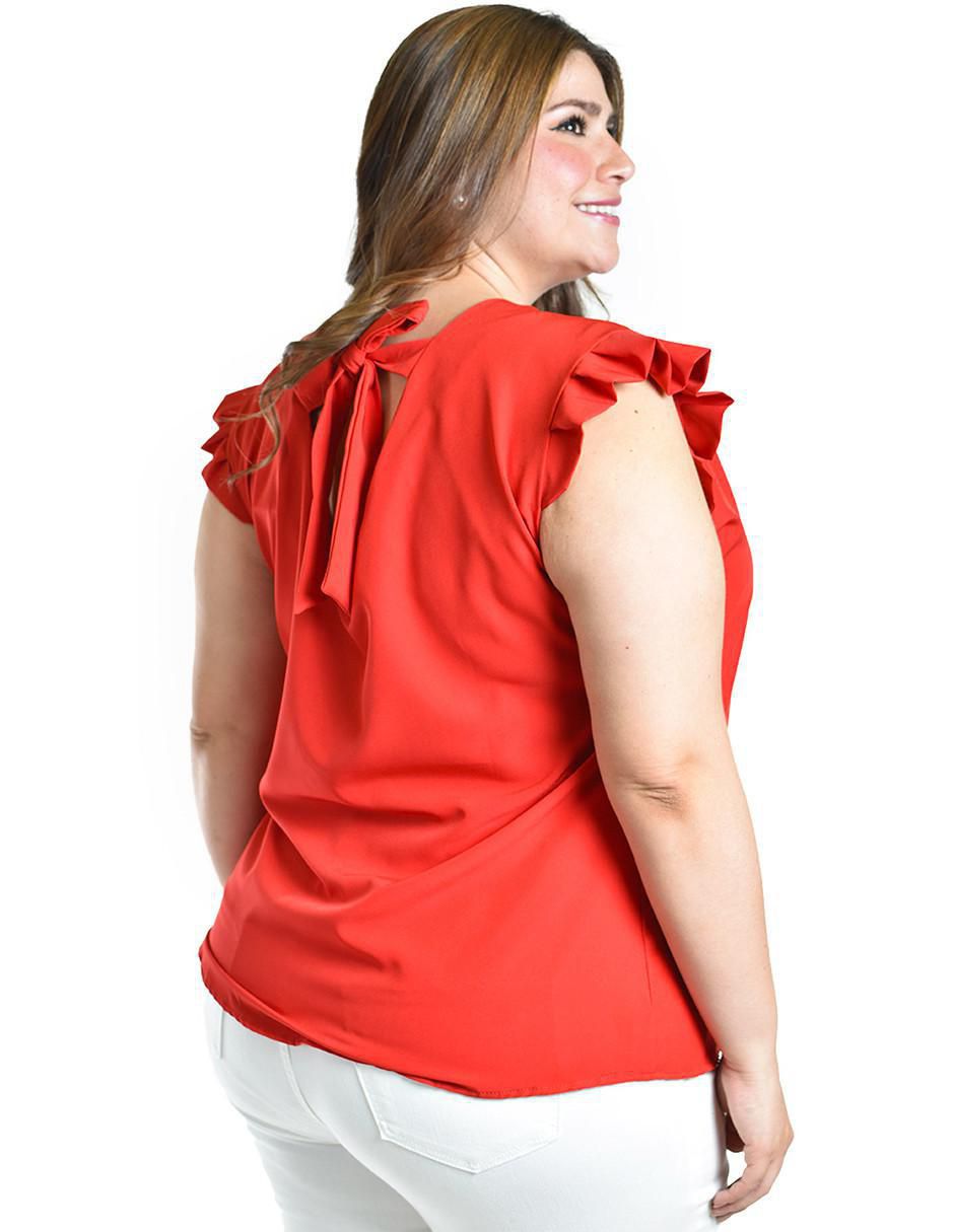Blusa manga corta para mujer 9