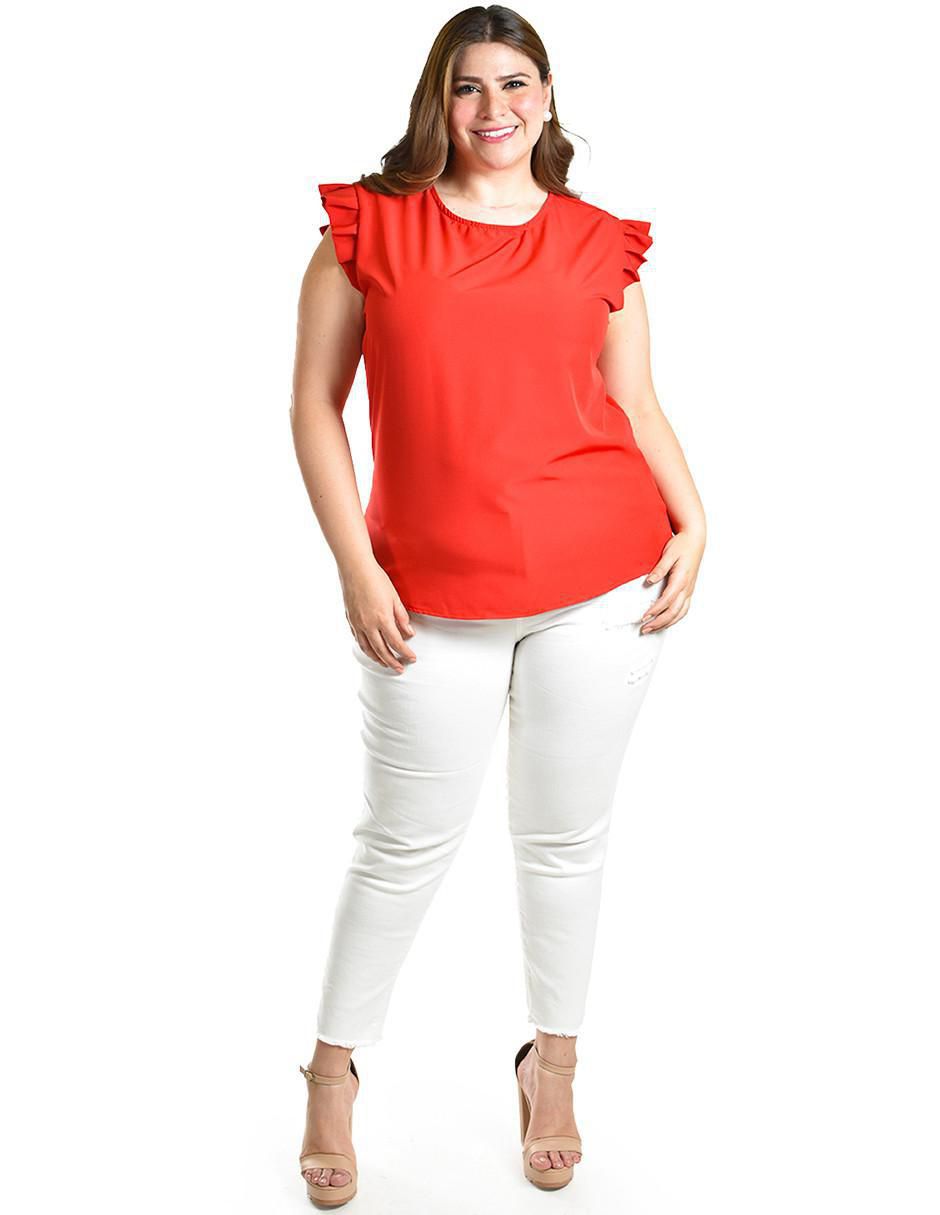 Blusa manga corta para mujer 10