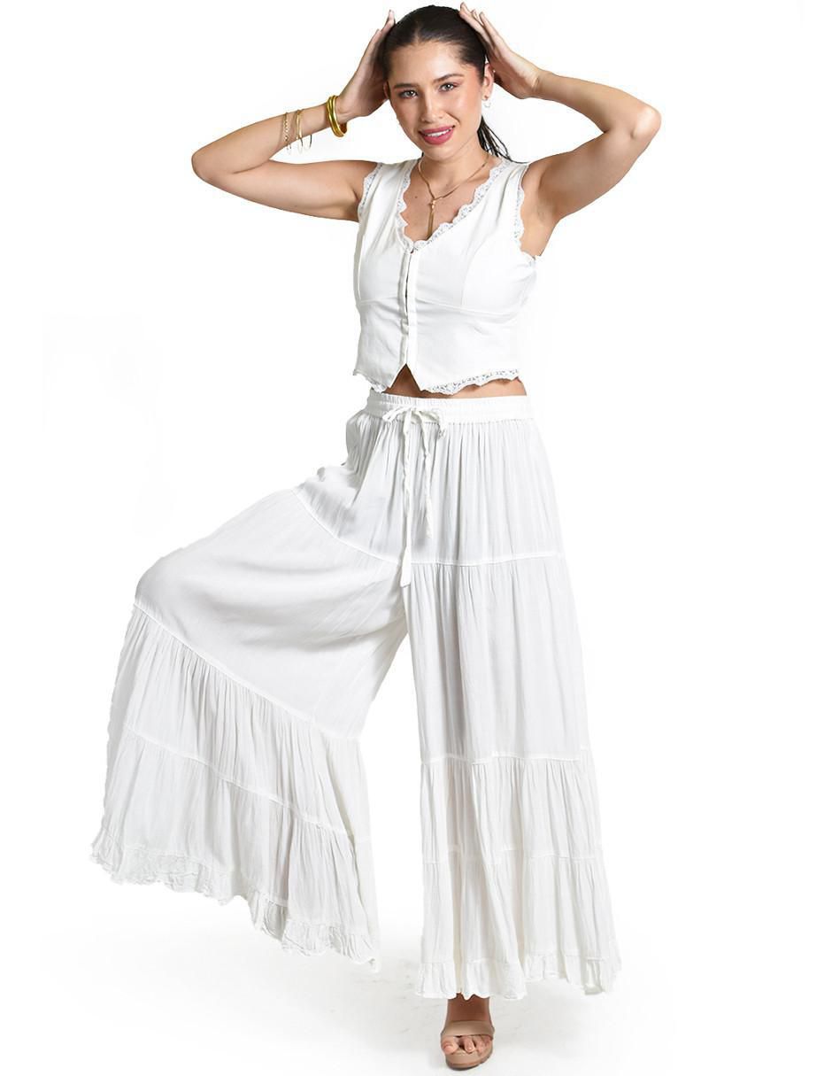Pantalón relaxed amplio para mujer 2