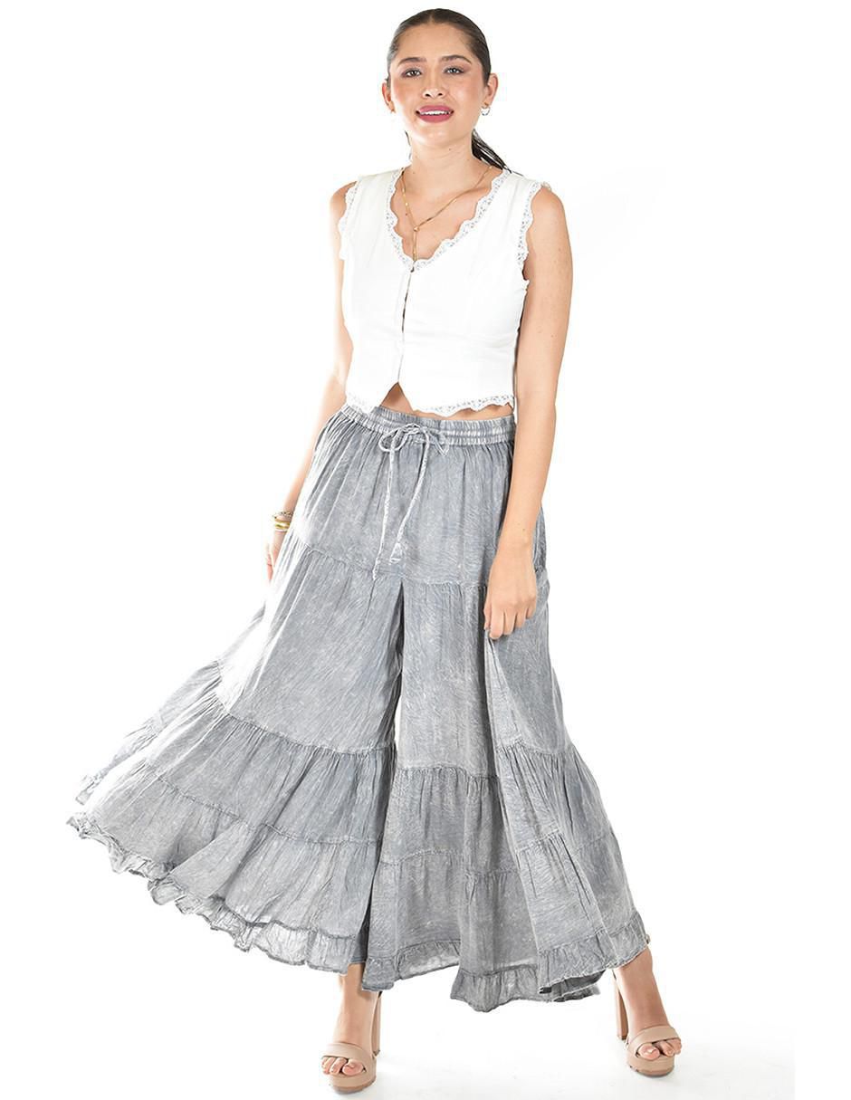 Pantalón relaxed amplio para mujer 2