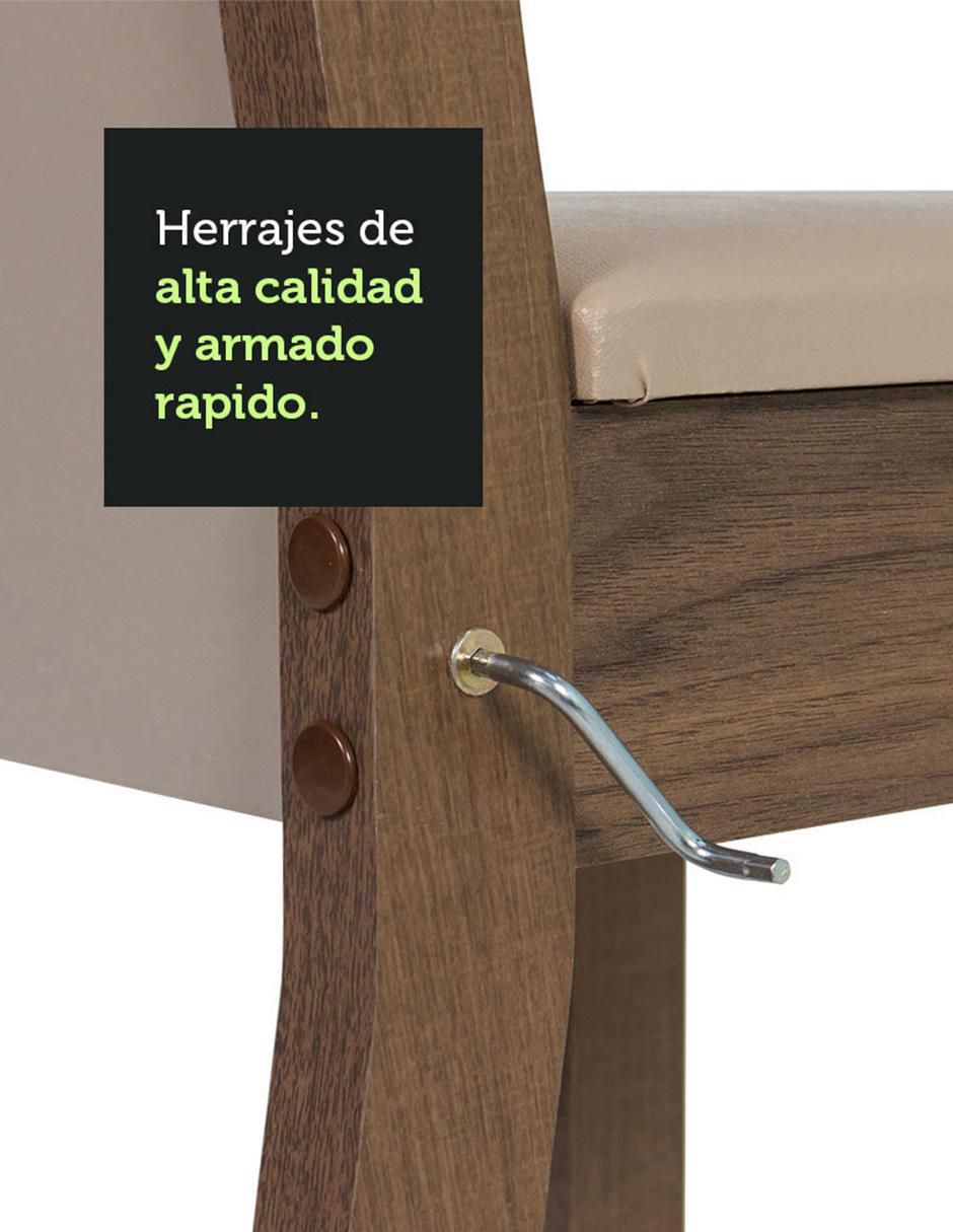 Juego de sillas 6 piezas