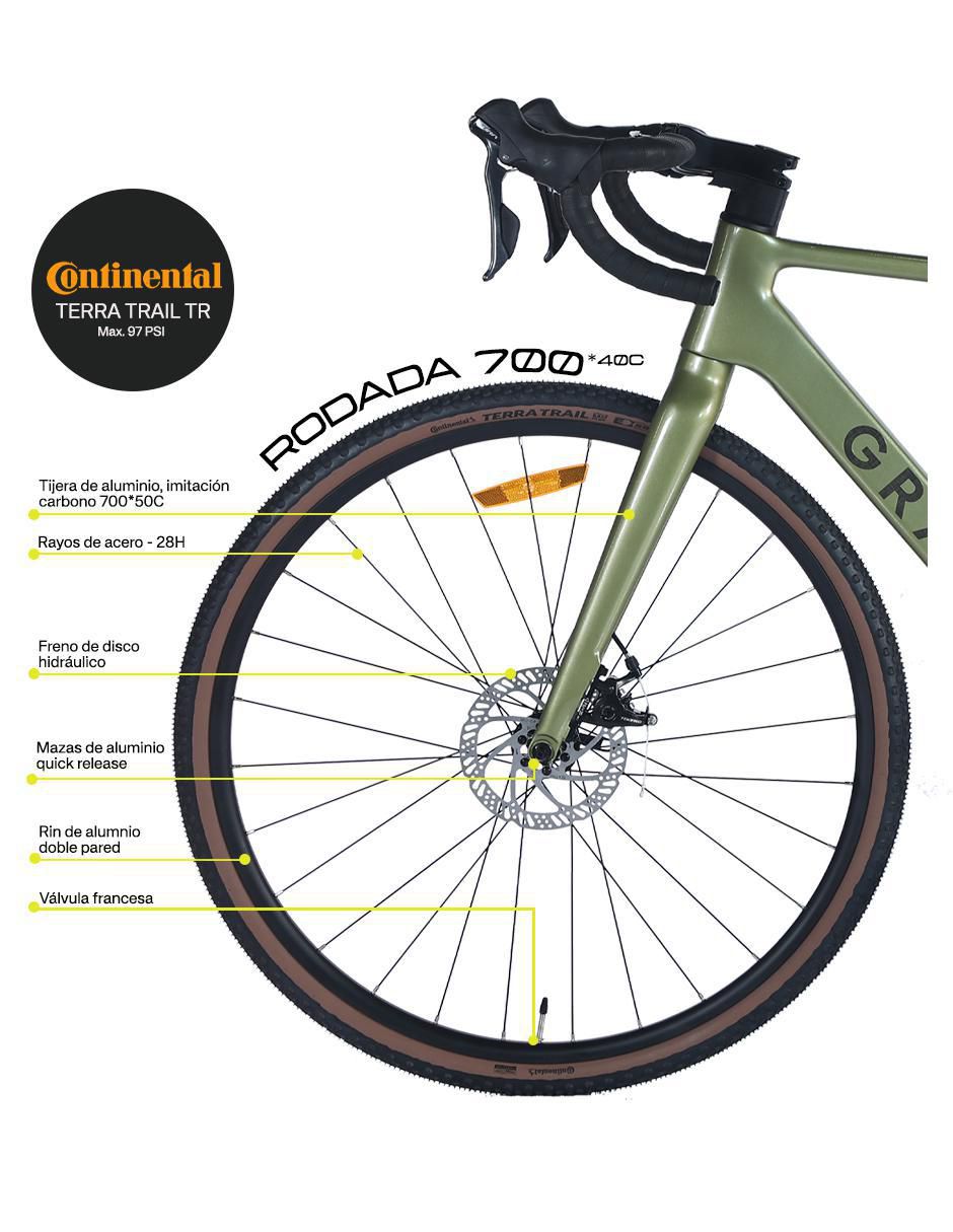 Bicicleta de montaña rodada Tucson 51 unisex 11