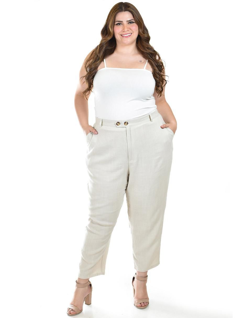 Pantalón de vestir regular para mujer