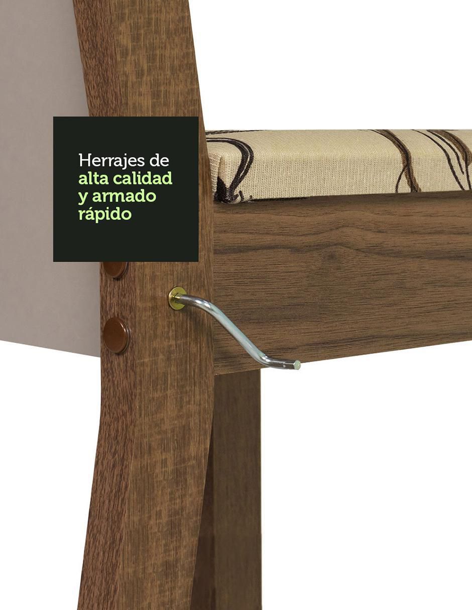 Juego de sillas 6 piezas 2