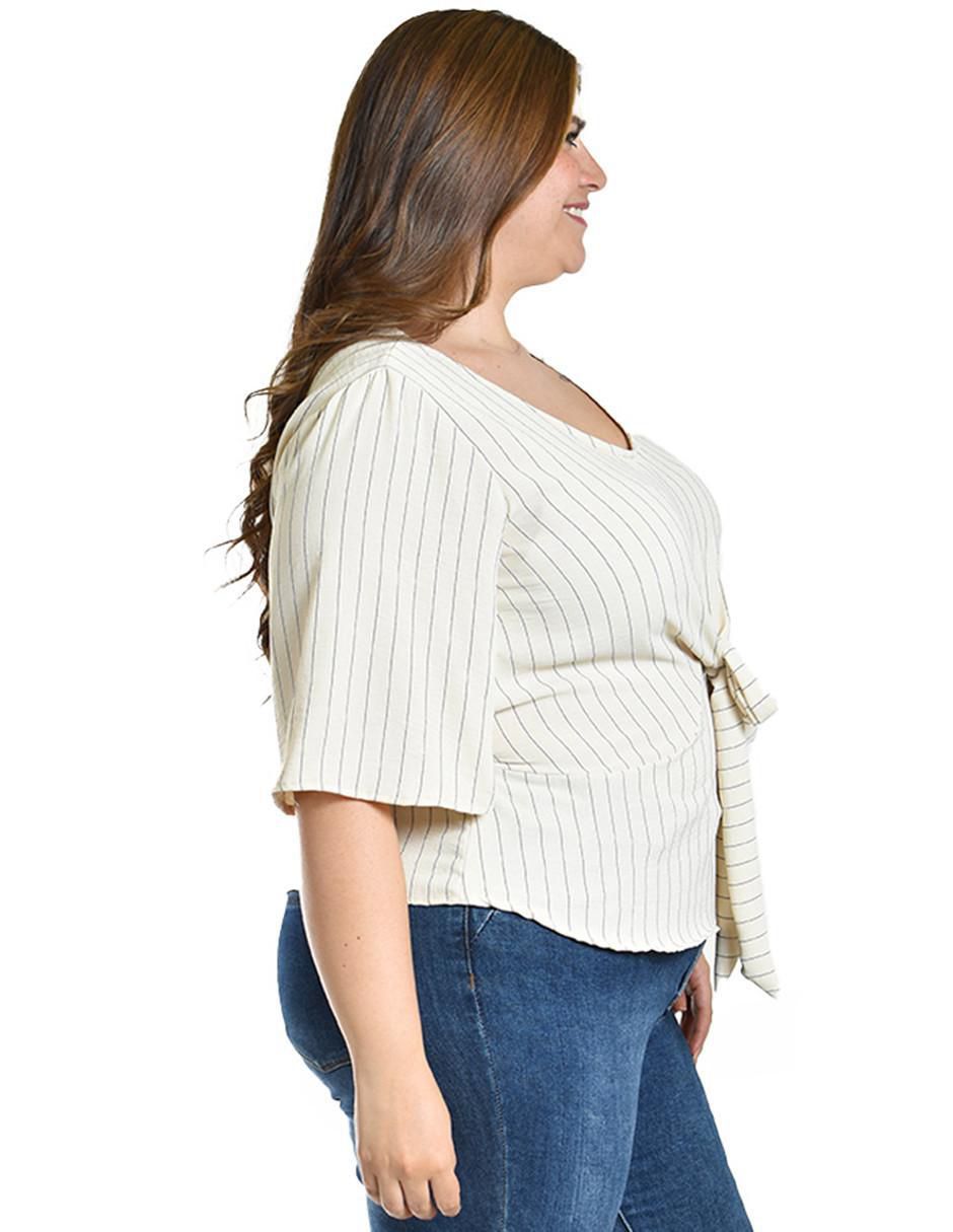 Blusa manga corta para mujer 7