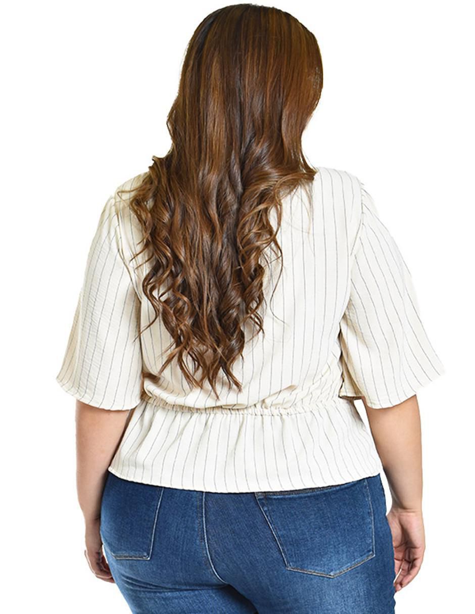 Blusa manga corta para mujer 8