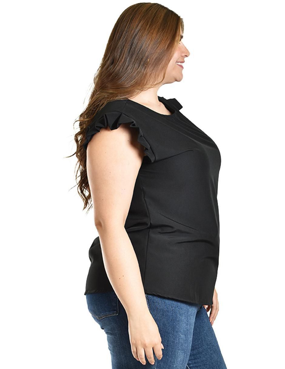 Blusa manga corta para mujer 8
