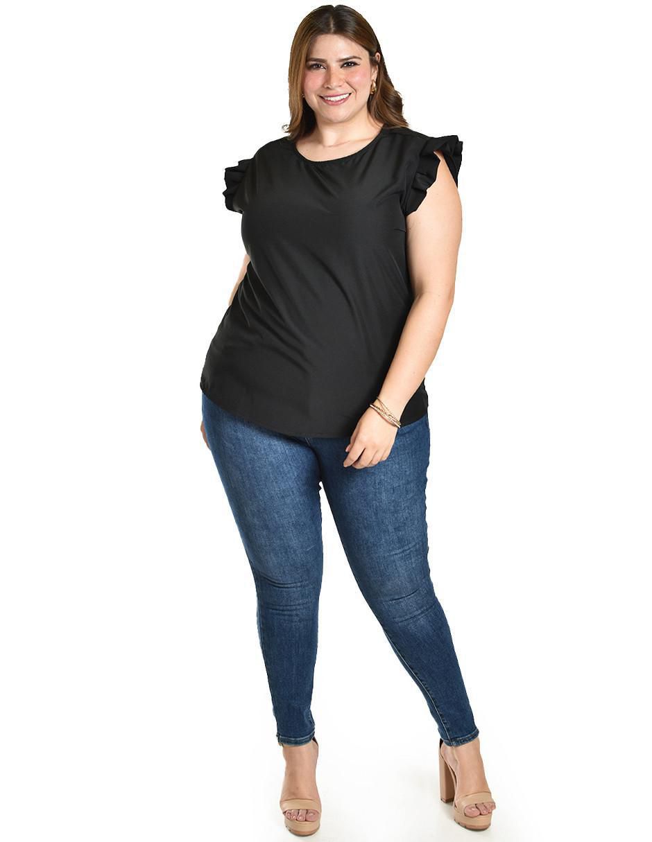 Blusa manga corta para mujer 11
