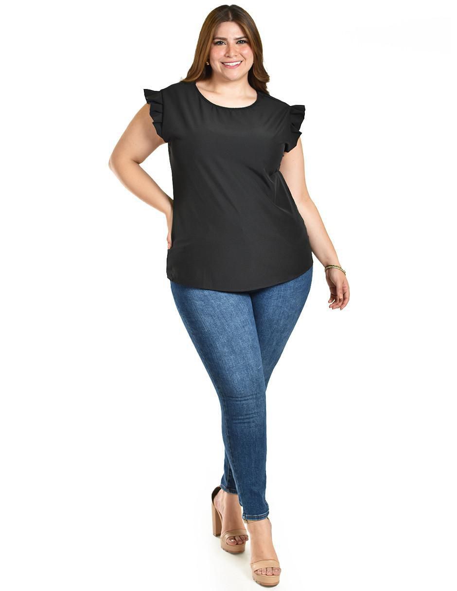 Blusa manga corta para mujer 12