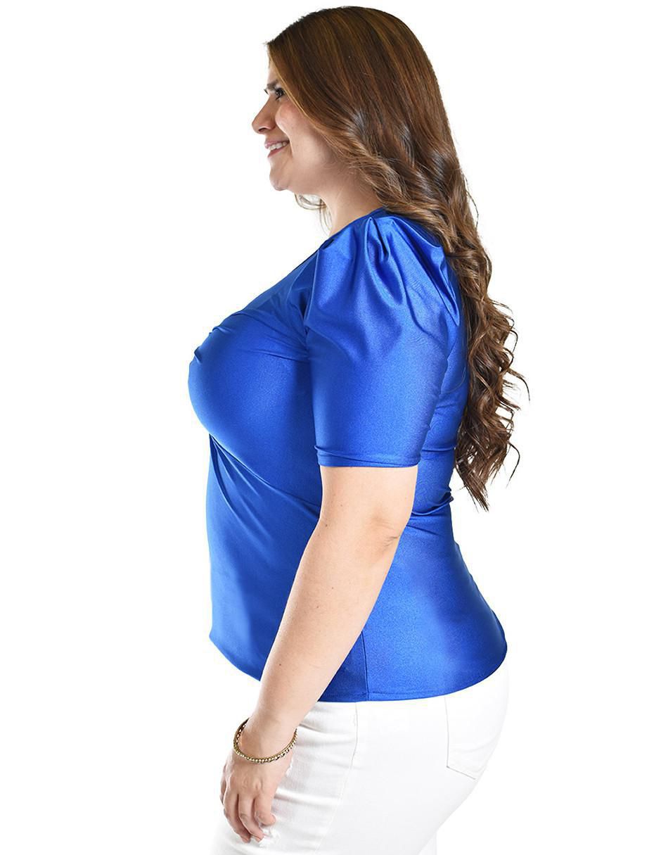 Blusa manga corta para mujer 6