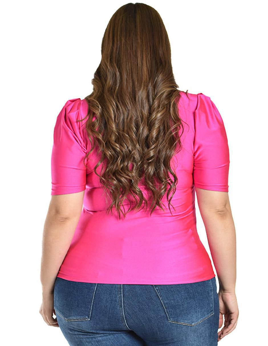 Blusa manga corta para mujer 8