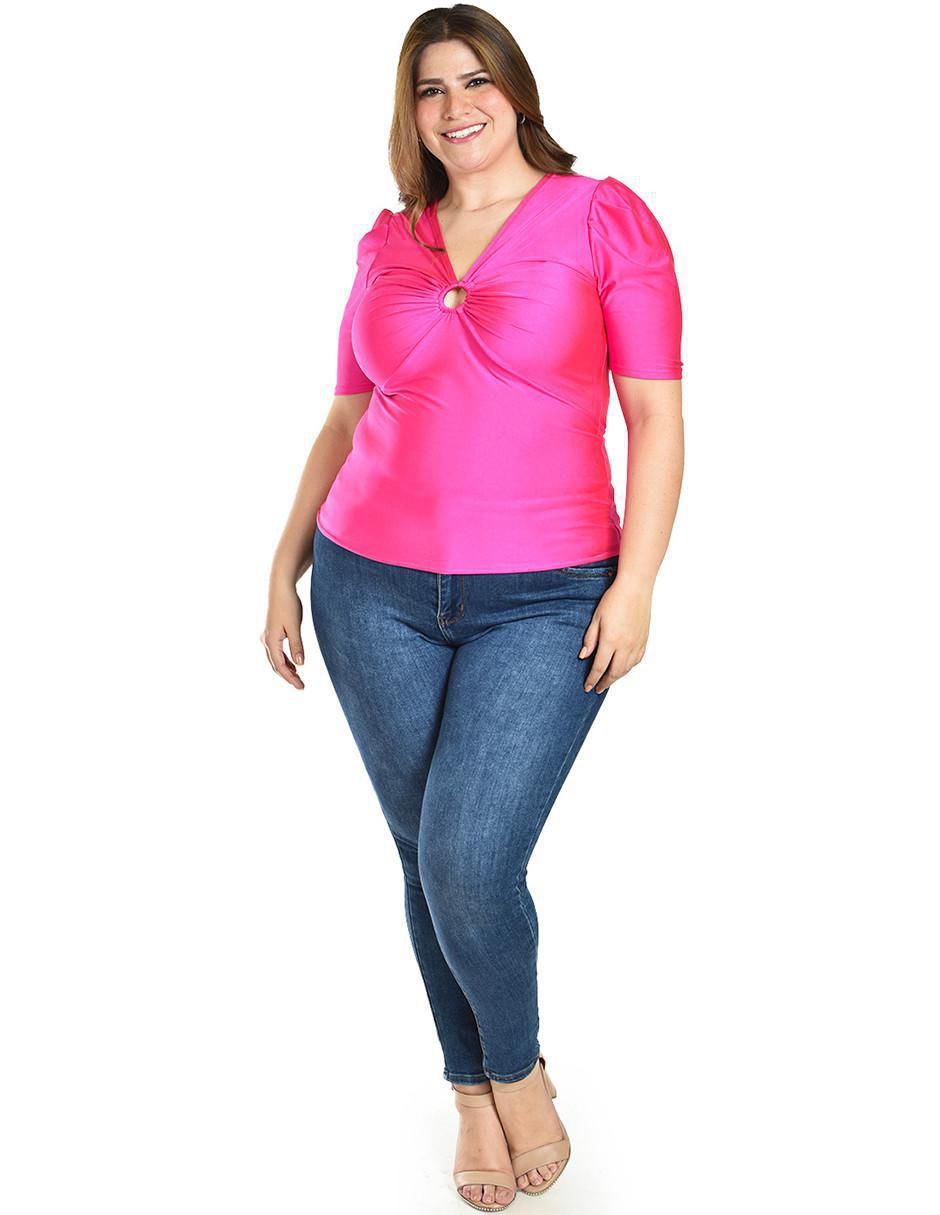 Blusa manga corta para mujer 9
