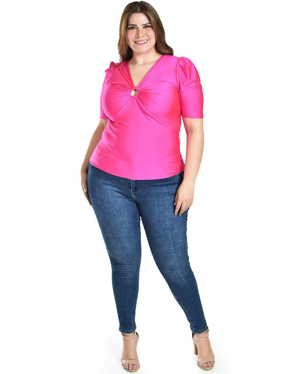 Blusa manga corta para mujer 10