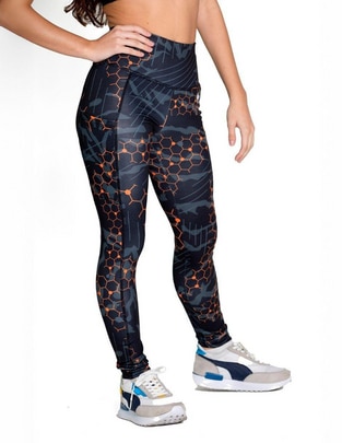 Legging a la cintura con elástico para mujer