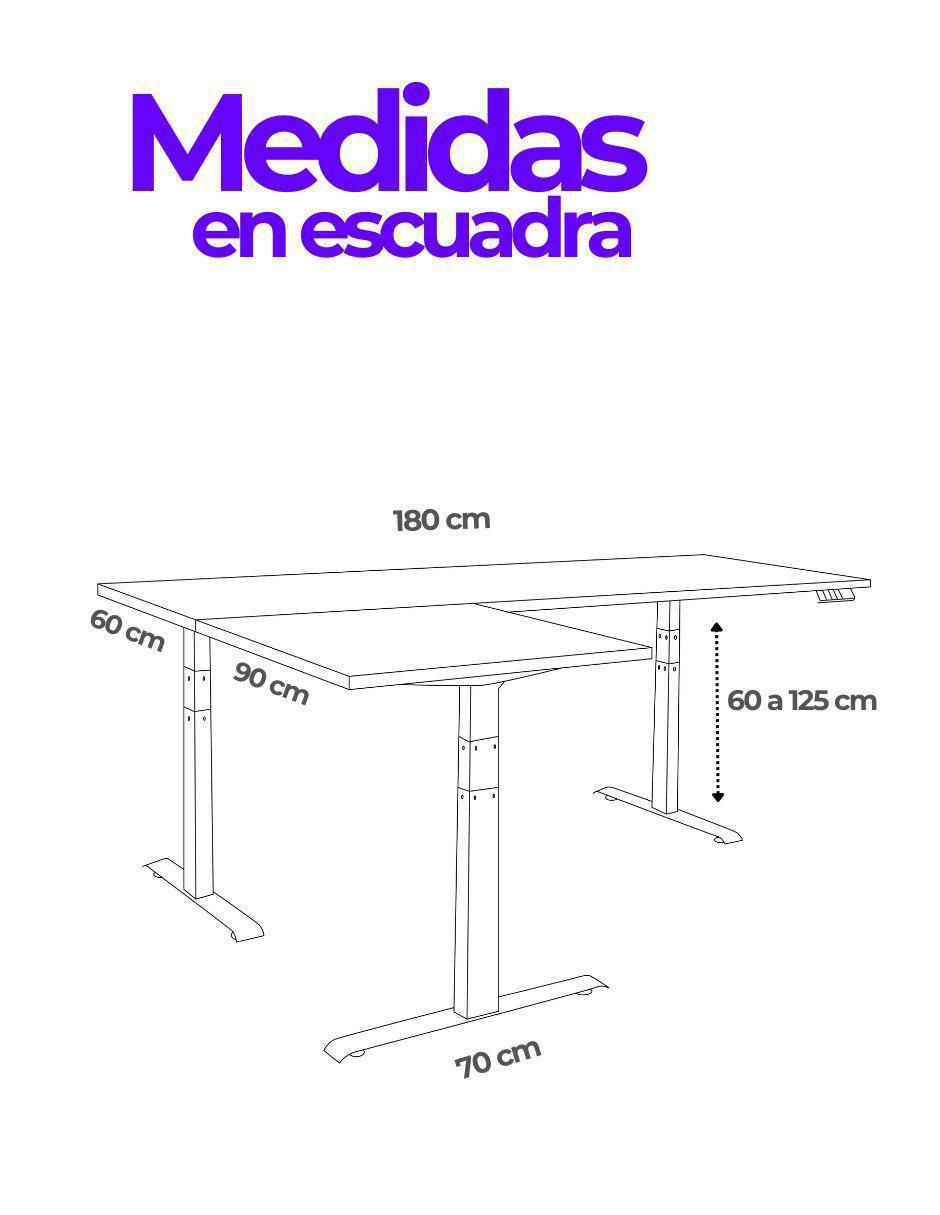 Escritorio armable de MDF 6