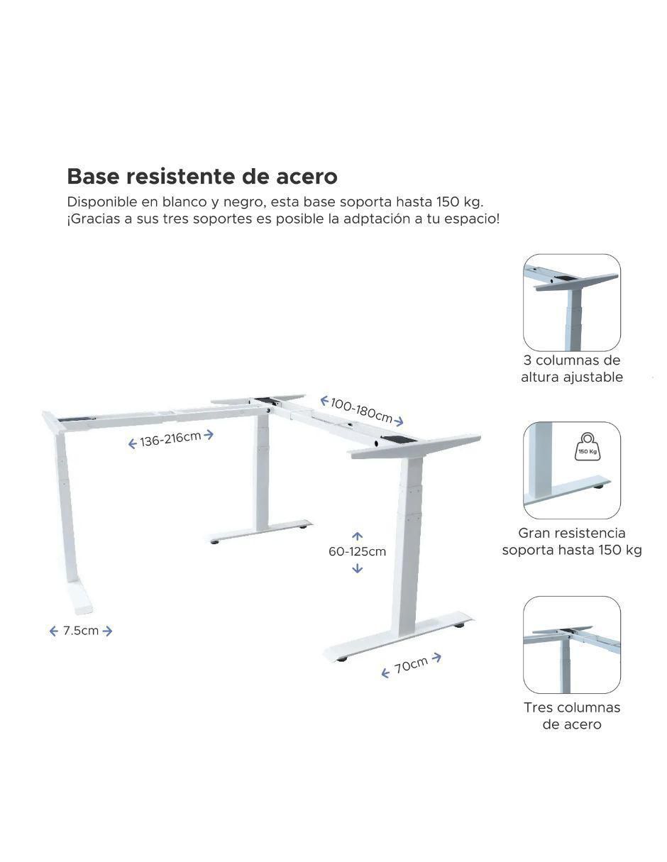 Escritorio armable de MDF 4