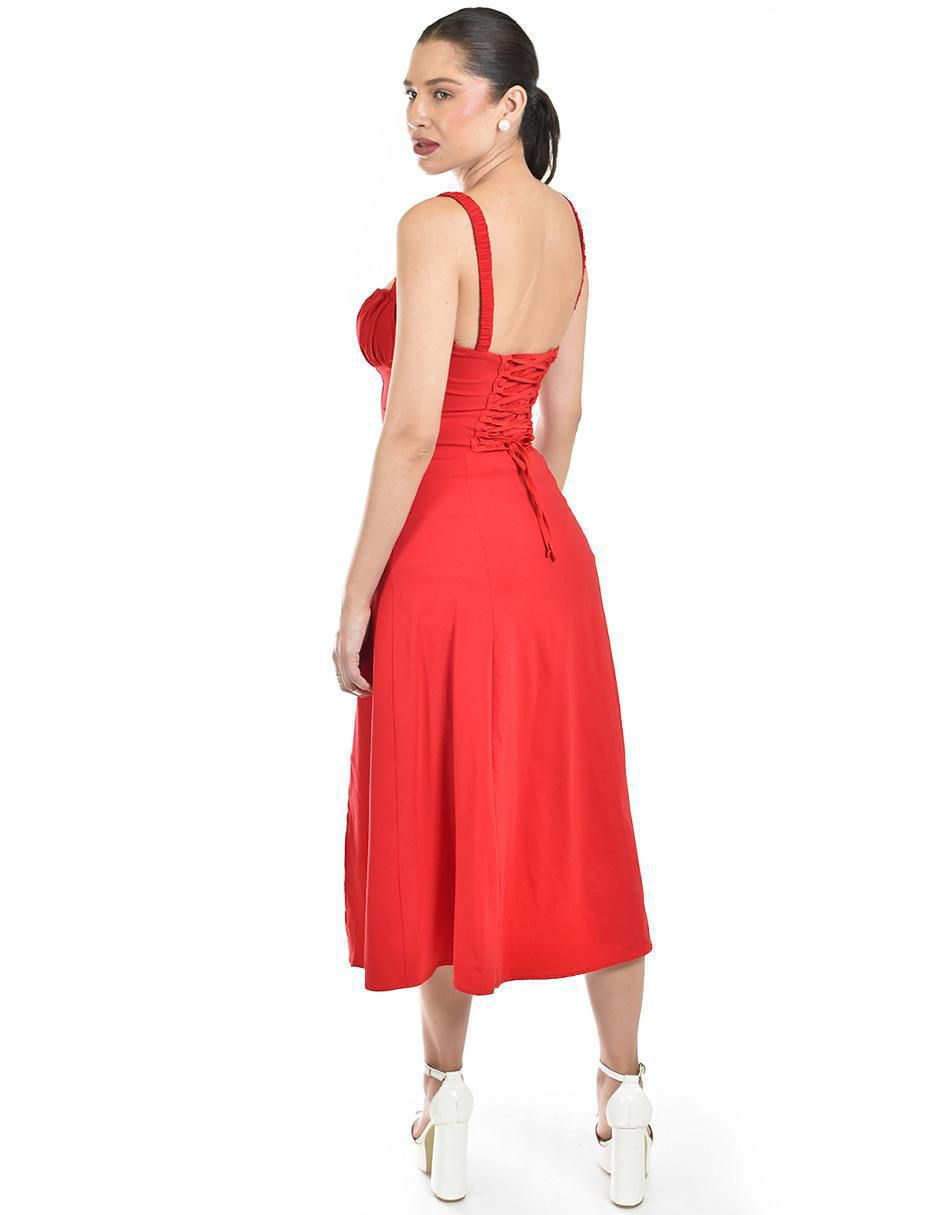 Vestido midi casual para mujer