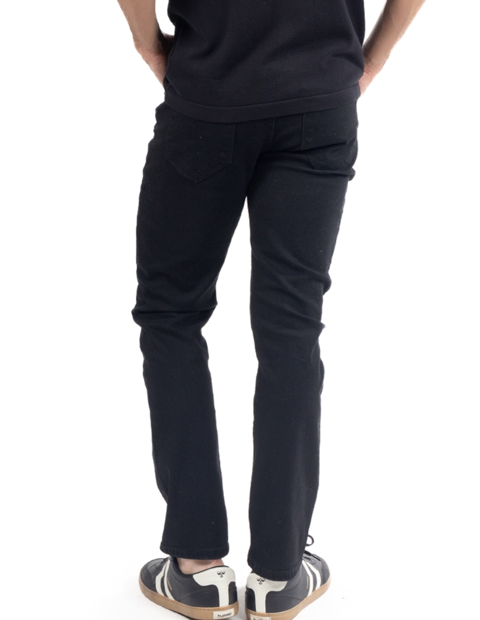 Jeans slim deslavado para hombre 3