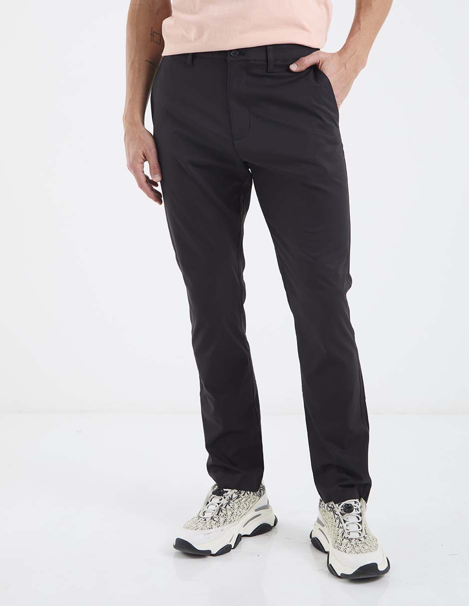 Pantalón regular slim karl lagerfeld paris de algodón para hombre