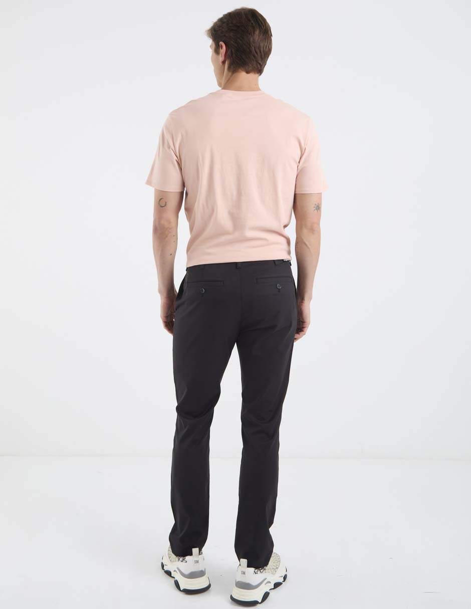 Pantalón regular slim karl lagerfeld paris de algodón para hombre