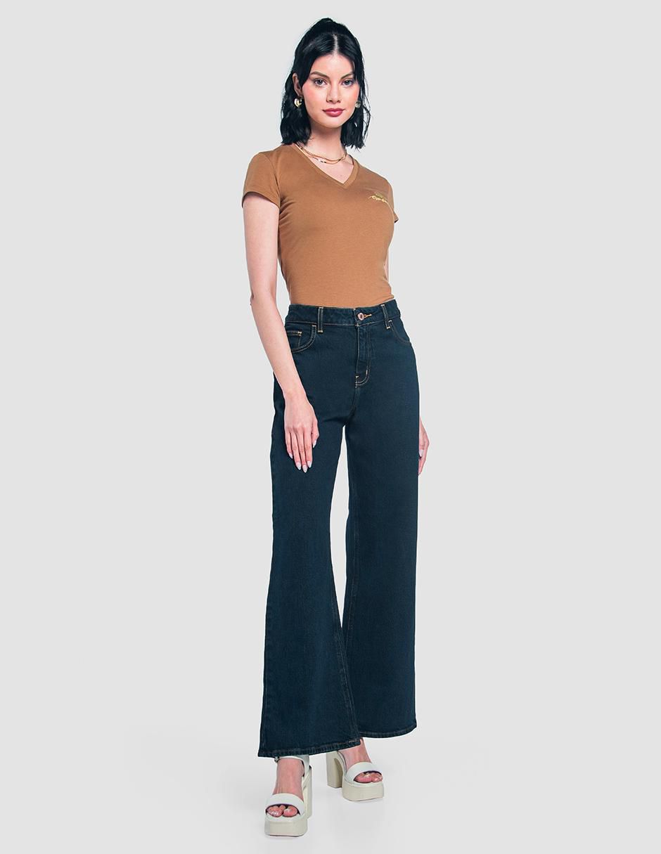 Jeans relaxed baggy para mujer 6