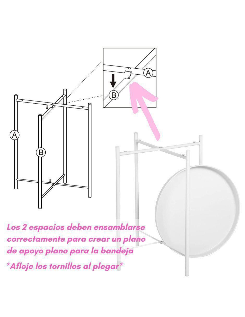Mesa auxiliar armable glandom 4