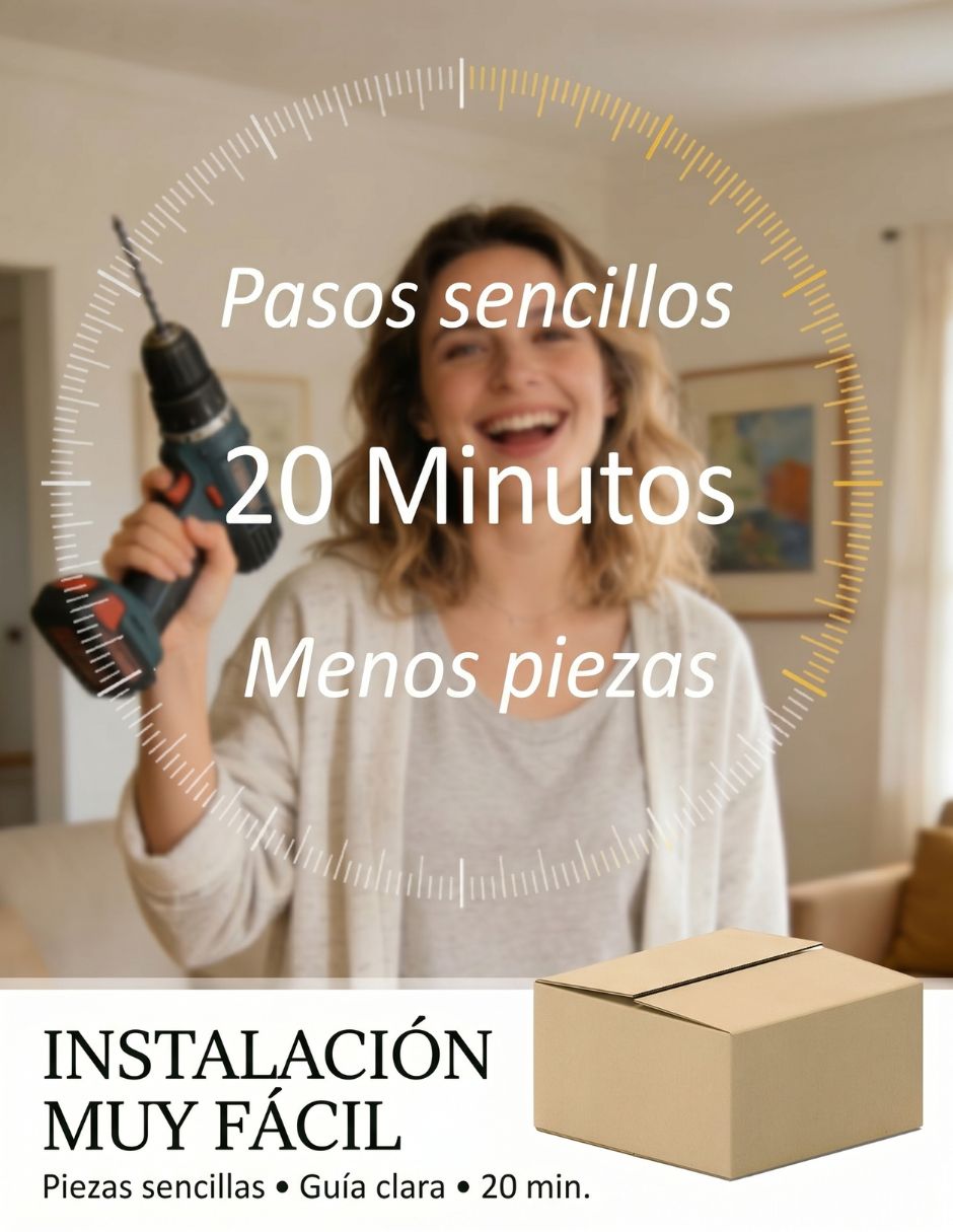 Mesa de comedor extensible armable Gomyhome