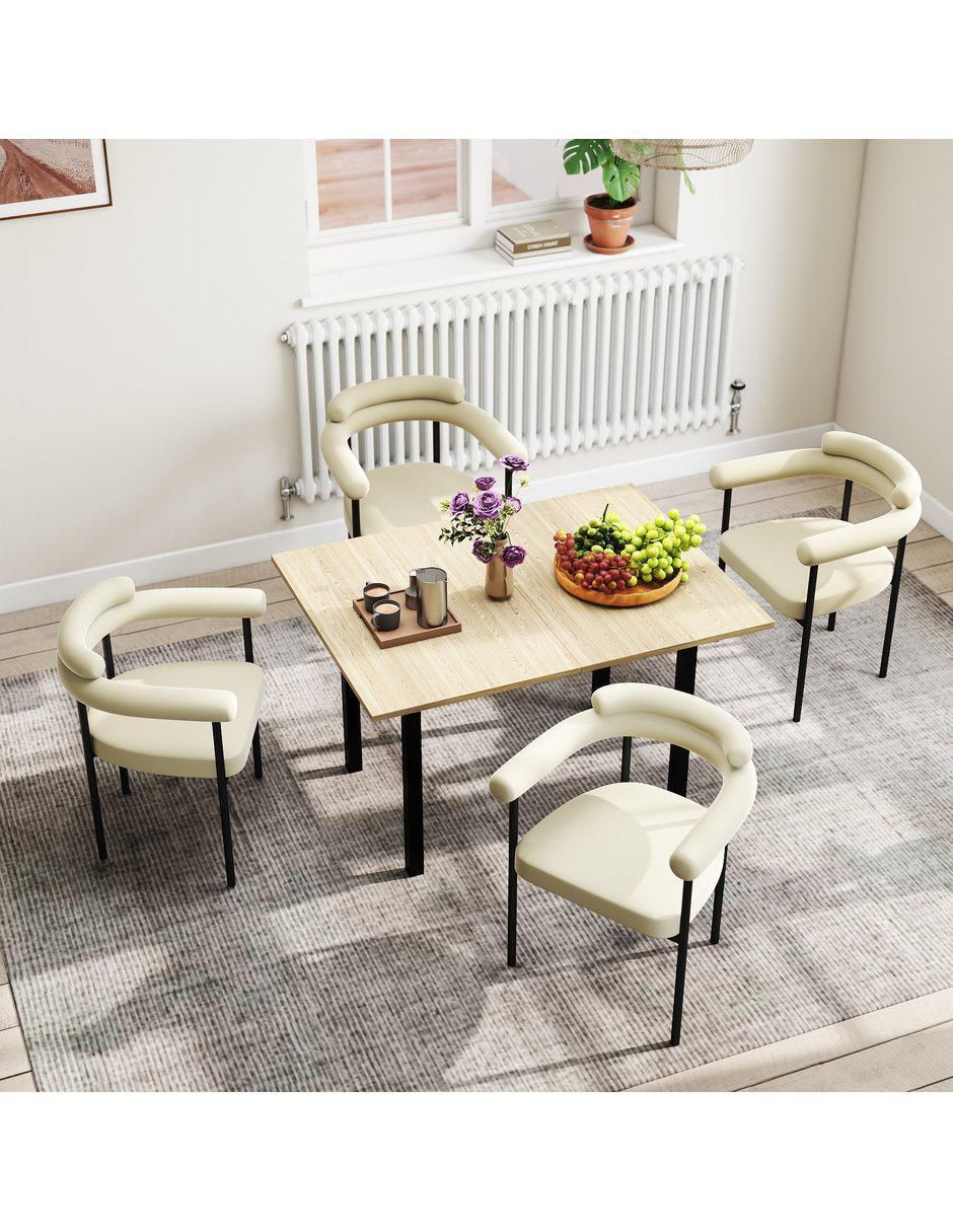 Mesa de comedor extensible armable