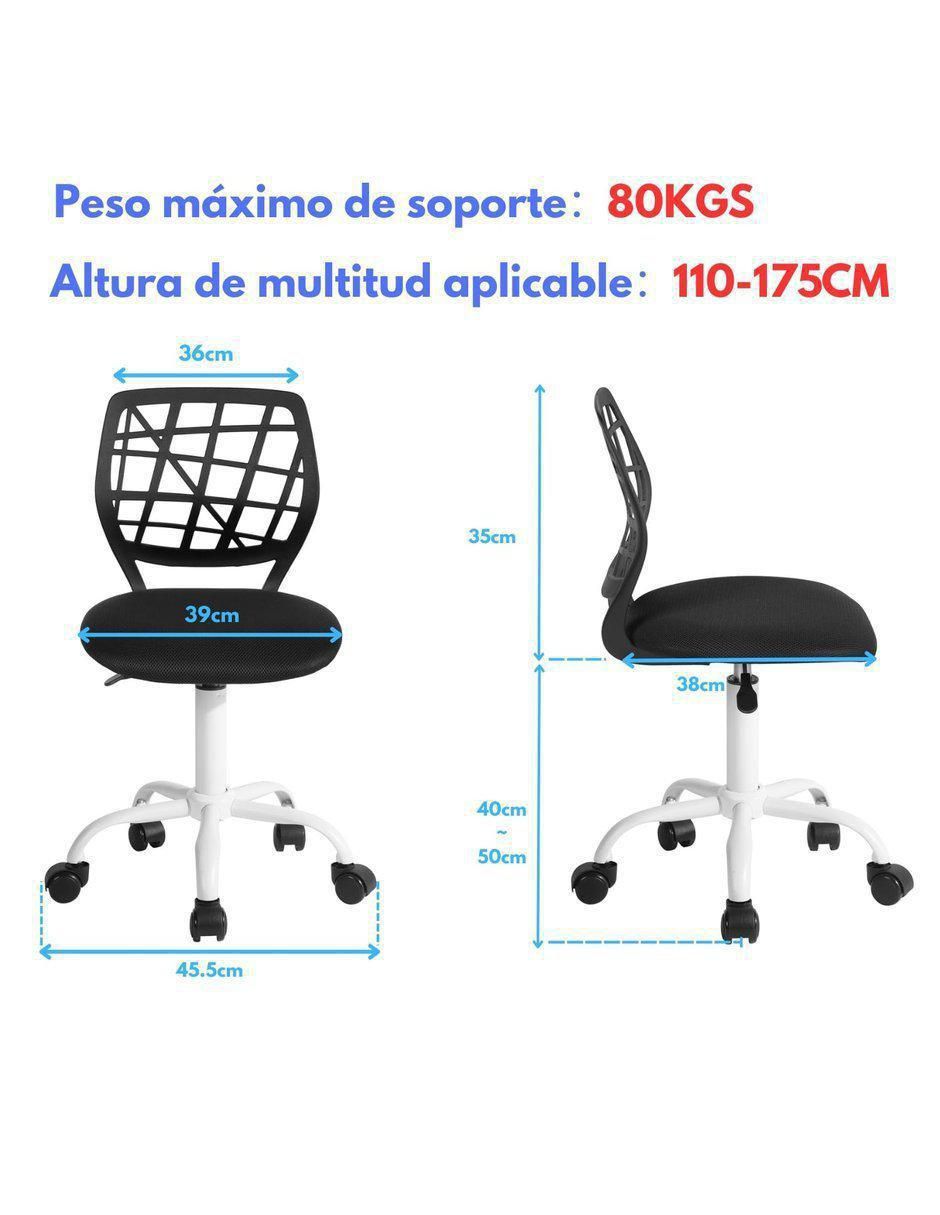 Silla escritorio de vinipiel