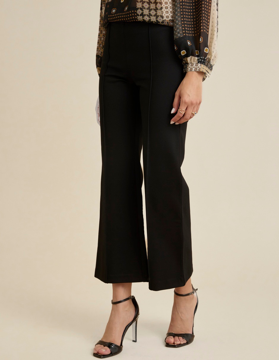 Pantalón acampanado flare para mujer