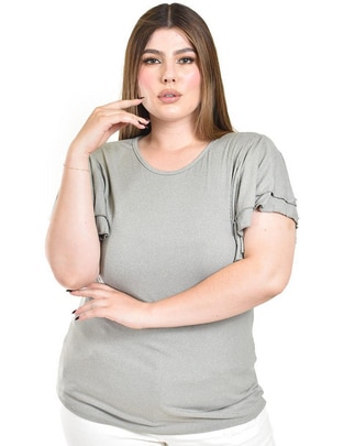 Blusa manga corta para mujer 1