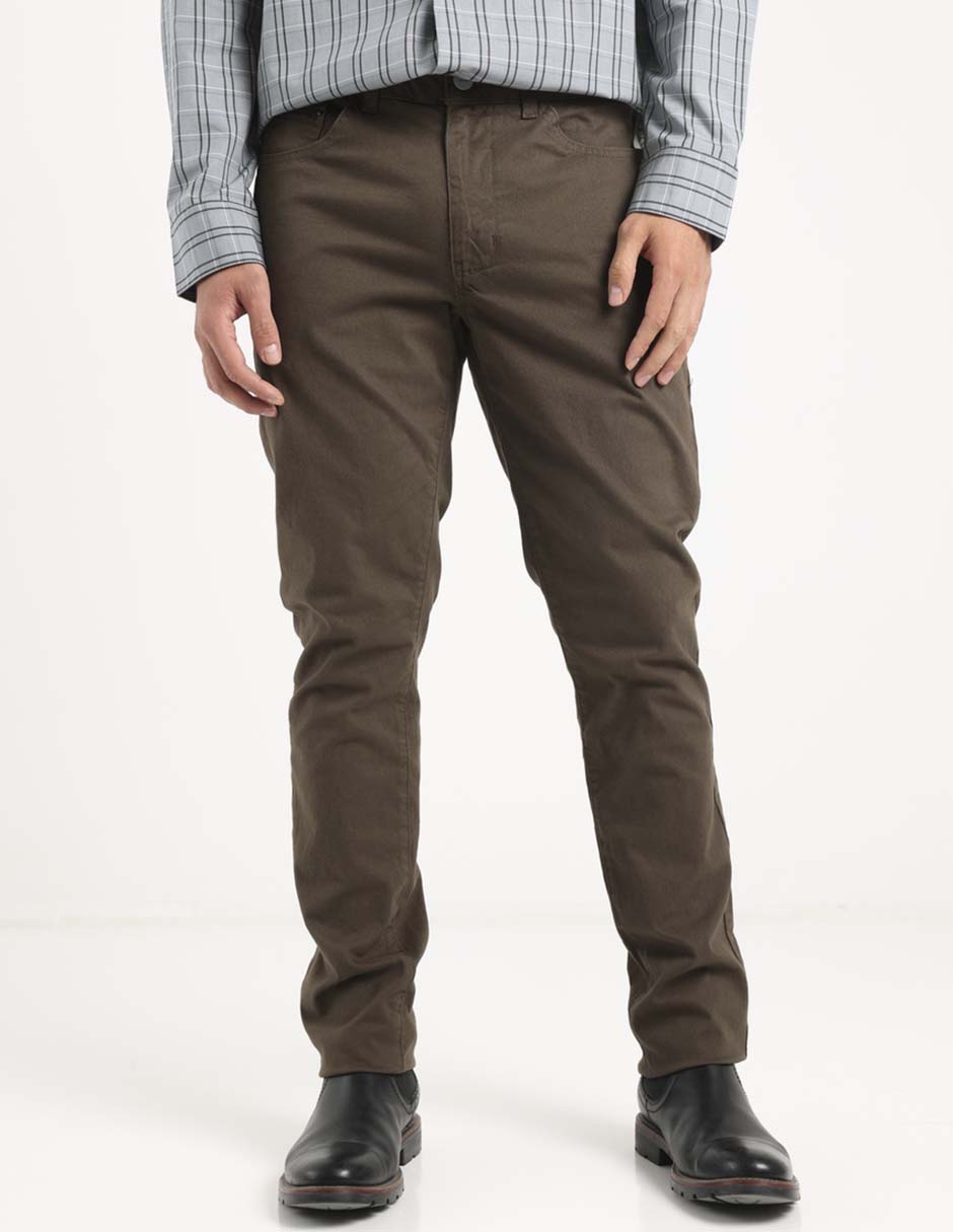 Pantalón slim Kenneth Cole de algodón para hombre
