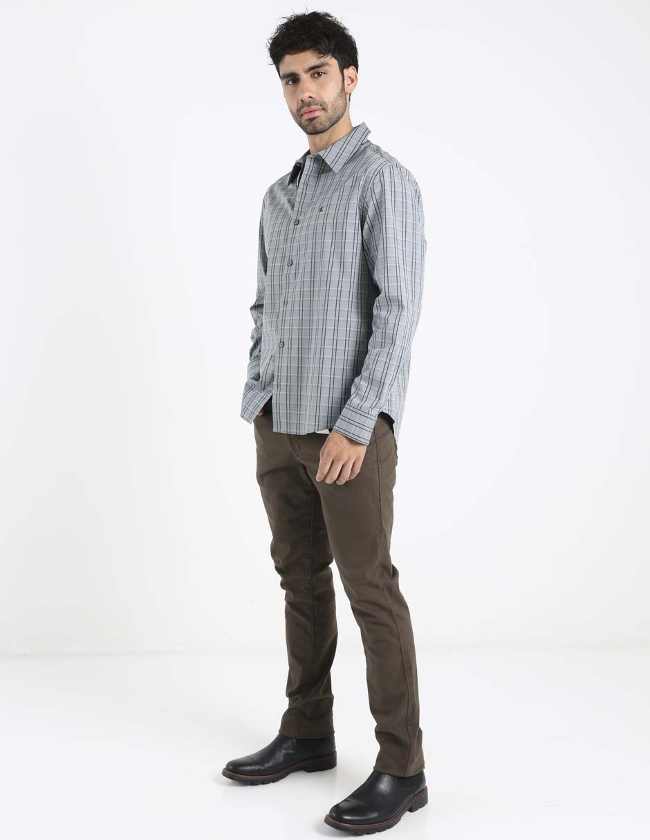 Pantalón slim Kenneth Cole de algodón para hombre
